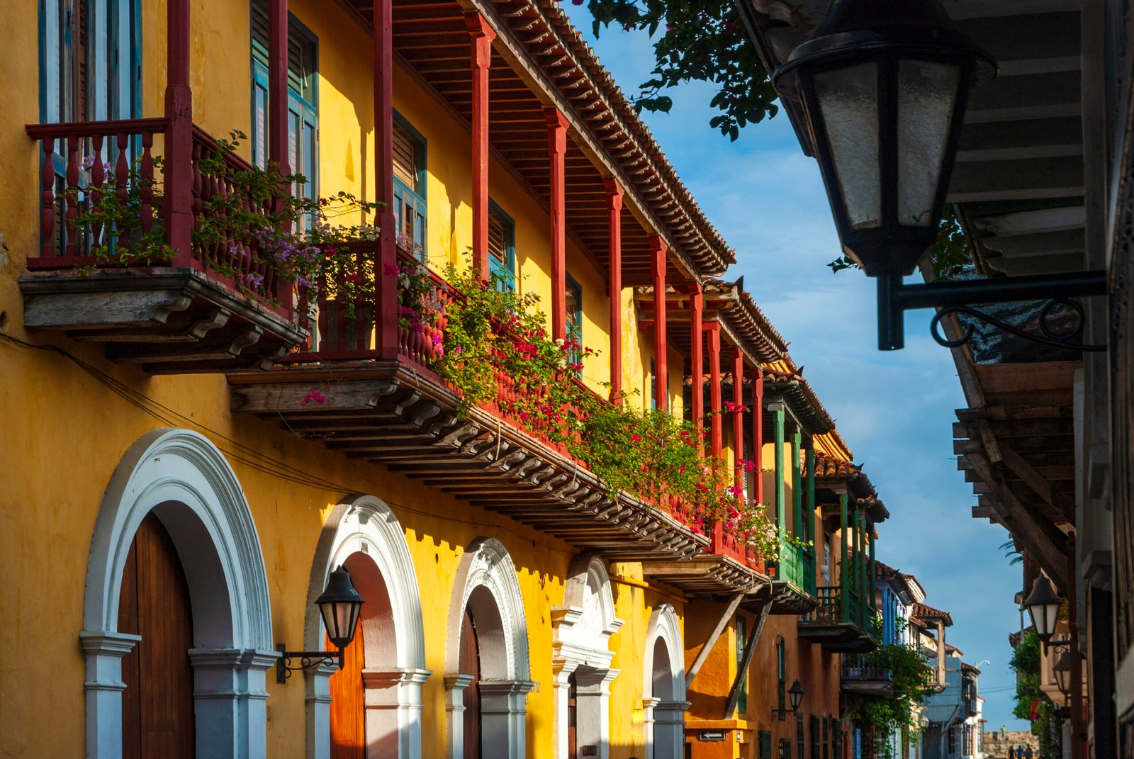 View of Cartagena de Indias, Colombia